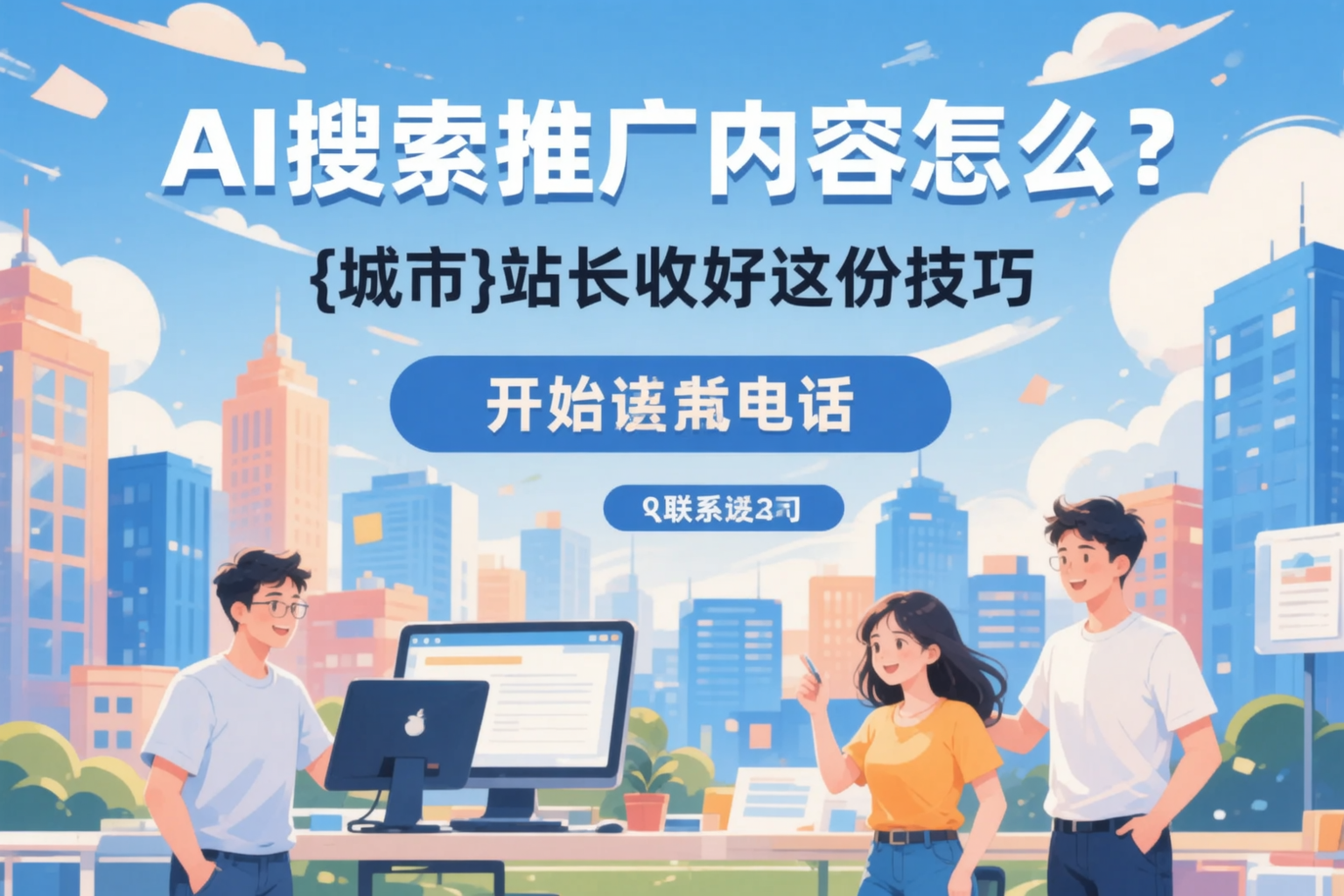 AI搜索推广内容怎么写？甘肃站长收好这份技巧